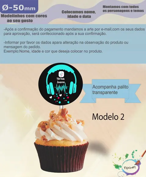Topper- 5 cm