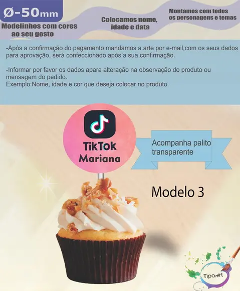 Topper- 5 cm