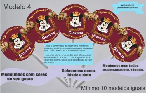Topper-minnie Realeza