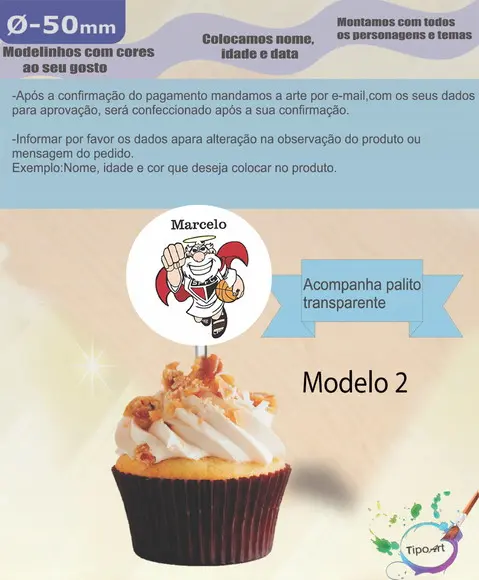 Topper-sp 5 cm
