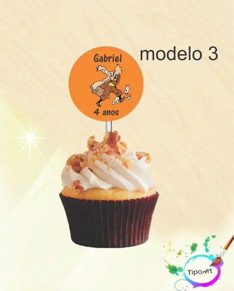 Topper-tintim- 5 cm