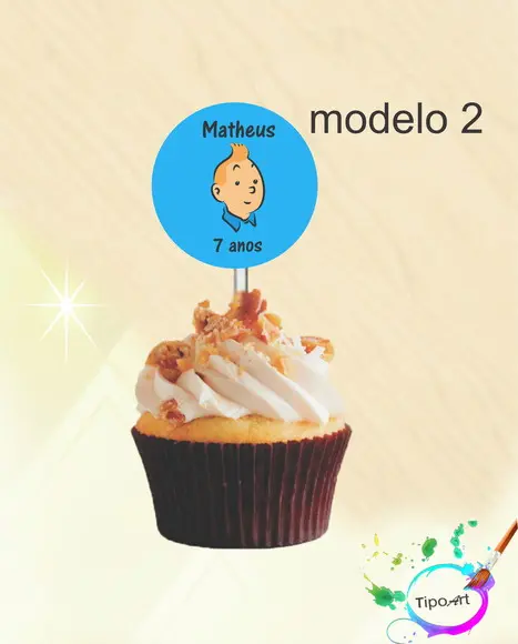 Topper-tintim- 5 cm