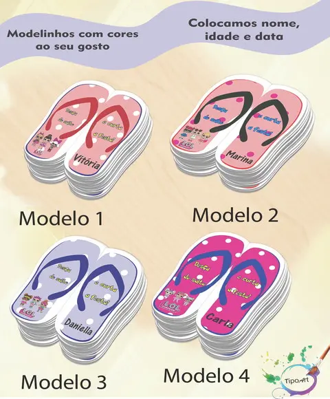 Vale Conforto,formato Chinelo-lol