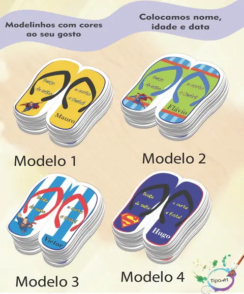 Vale Conforto,formato Chinelo-super Homem