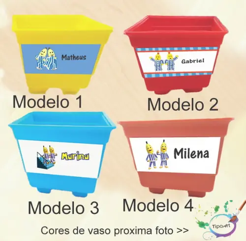 Vaso-bananas de Pijama