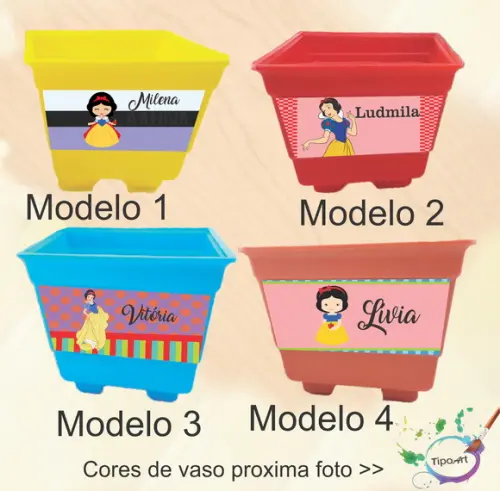 Vaso-branca de Neve