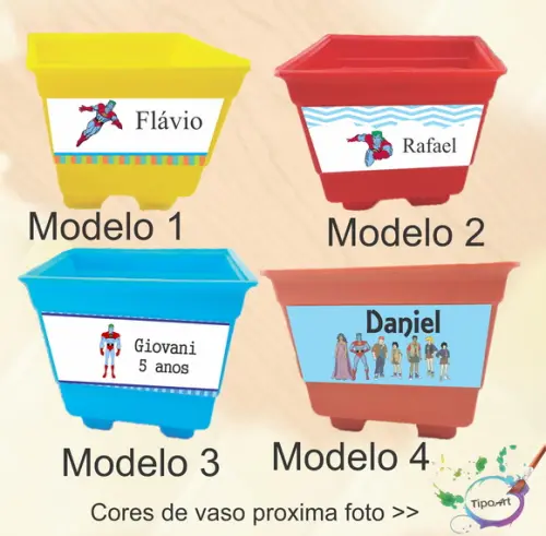 Vaso-capitão Planeta