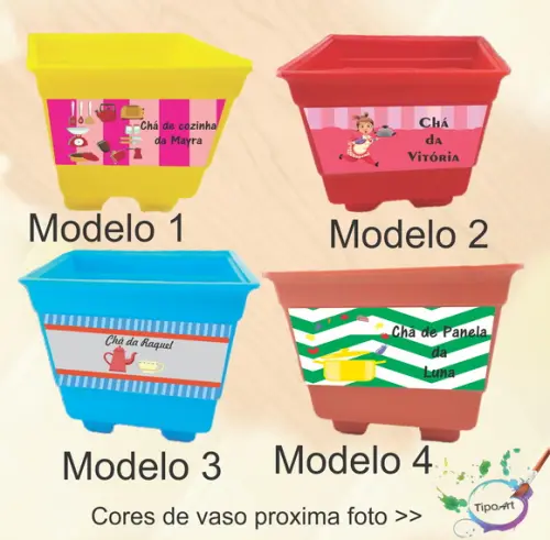 Vaso-chá de Cozinha/panela