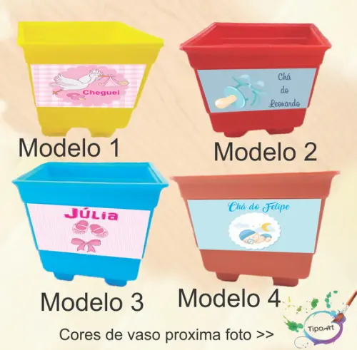 Vaso-chá de Bebê