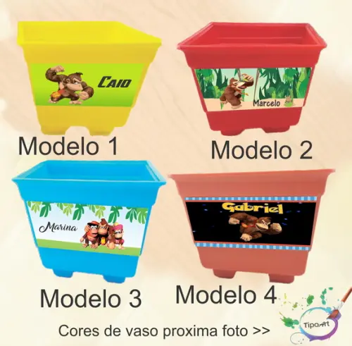 Vaso-donkey Kong
