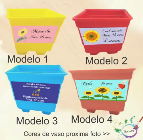 Vaso-girassol