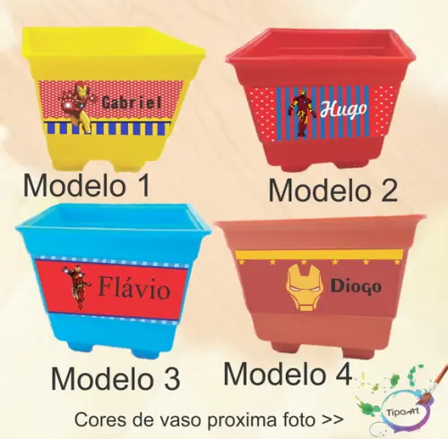 Vaso-homem de Ferro