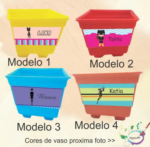 Vaso-mulher Gato