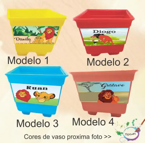 Vaso-rei Leão