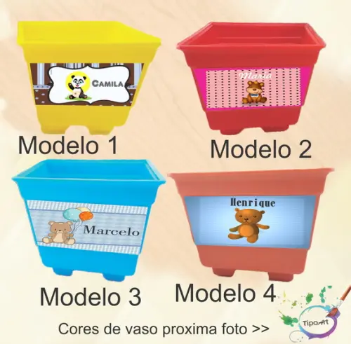 Vaso-ursinho