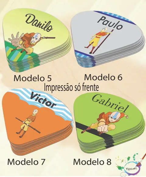 Ventarolas Personalizadas-avatar Aang