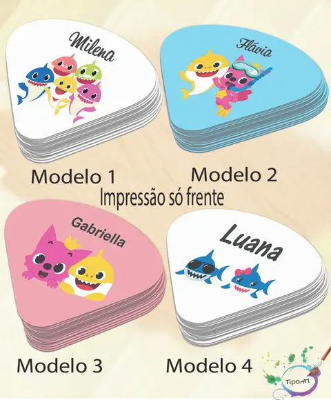 Ventarolas Personalizadas-baby Shark