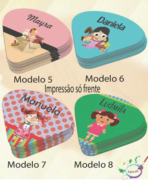 Ventarolas Personalizadas-boneca