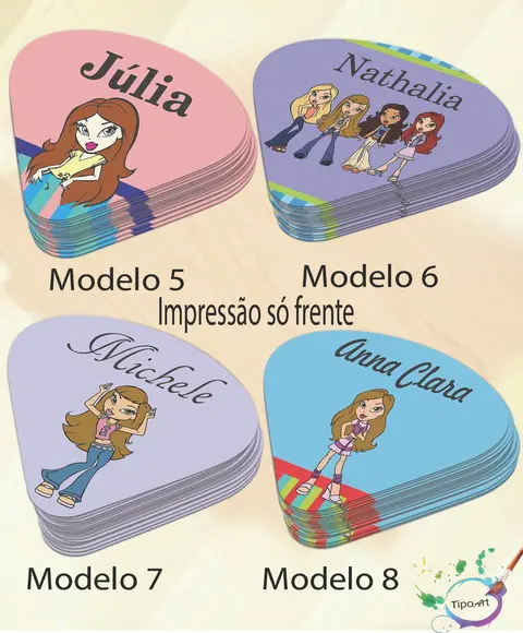 Ventarolas Personalizadas-bratz