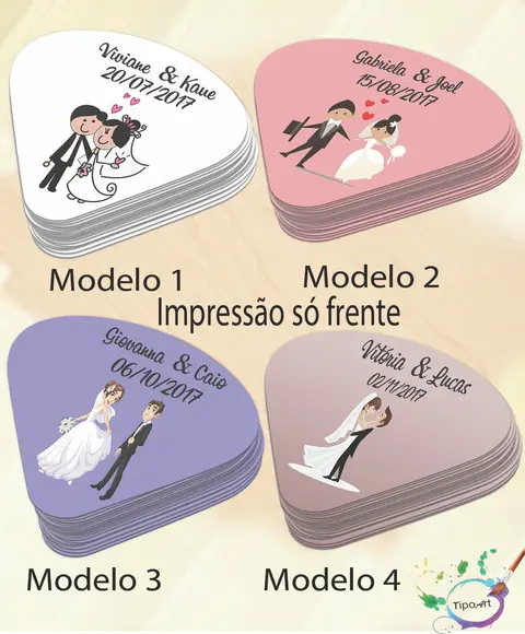 Ventarolas Personalizadas-casal