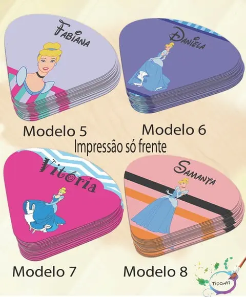 Ventarolas Personalizadas-cinderela