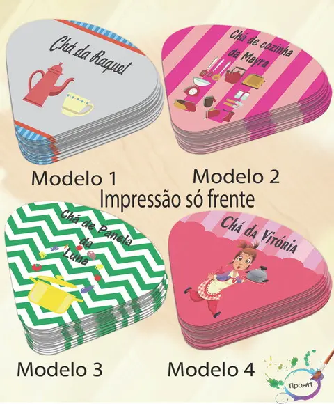 Ventarolas Personalizadas-chá de Cozinha/panela