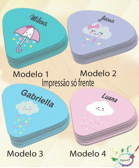Ventarolas Personalizadas-chuva de Amor