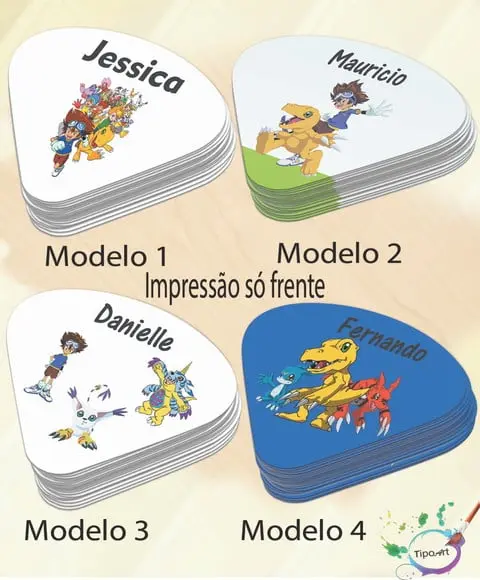 Ventarolas Personalizadas-digimon