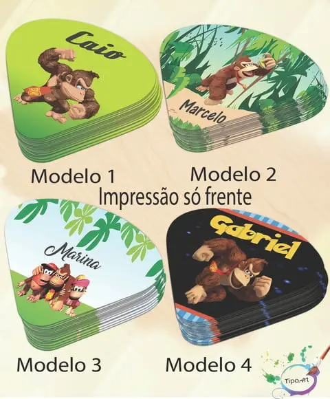 Ventarolas Personalizadas-donkey Kong