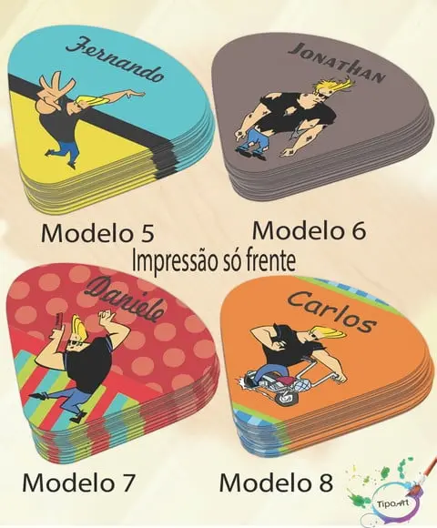 Ventarolas Personalizadas-johnny Bravo