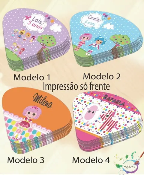 Ventarolas Personalizadas-lalaloopsy