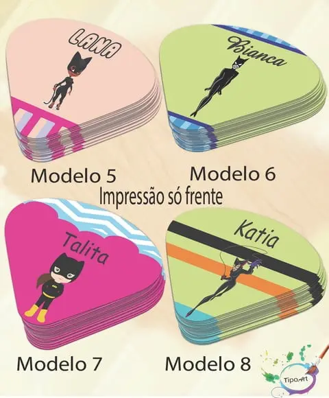 Ventarolas Personalizadas-mulher Gato