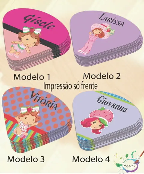 Ventarolas Personalizadas-moranguinho