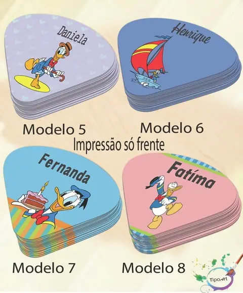 Ventarolas Personalizadas-pato Donald