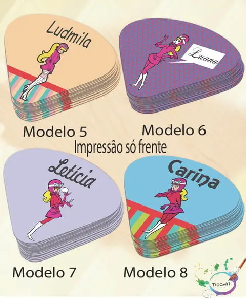 Ventarolas Personalizadas-penelope Charmosa