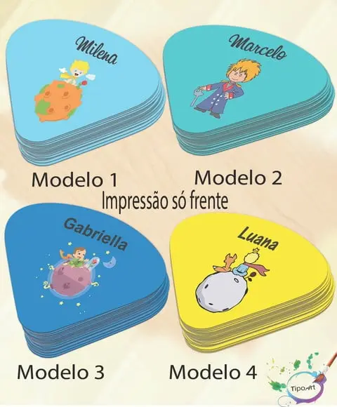 Ventarolas Personalizadas-pequeno Príncipe