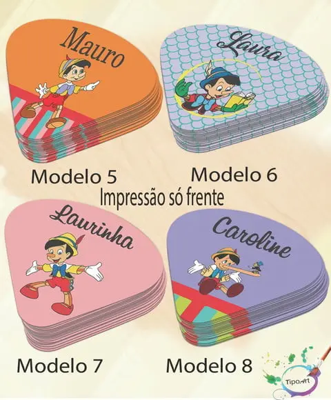 Ventarolas Personalizadas-pinoquio