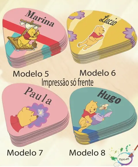 Ventarolas Personalizadas-pooh