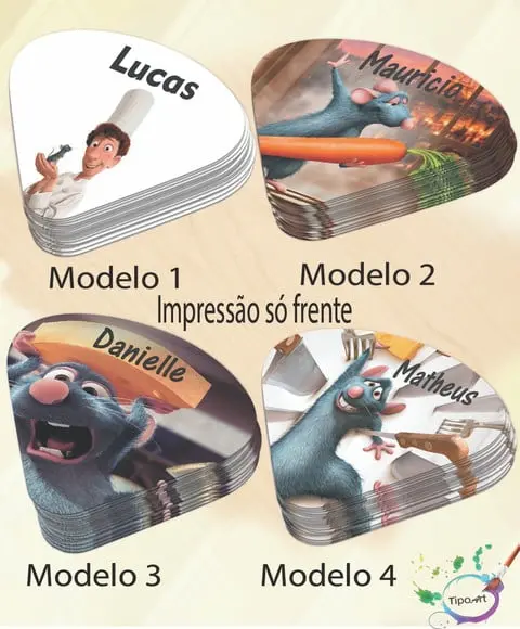 Ventarolas Personalizadas-ratatouille