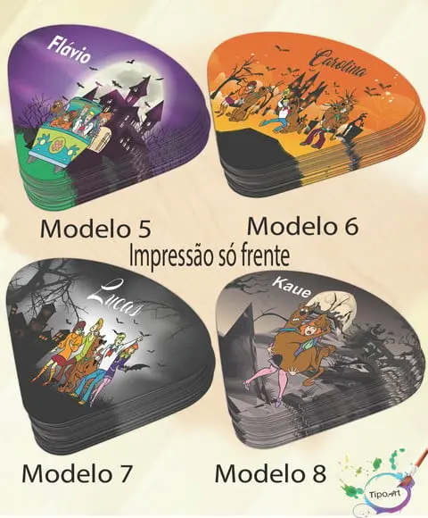 Ventarolas Personalizadas-scooby Doo