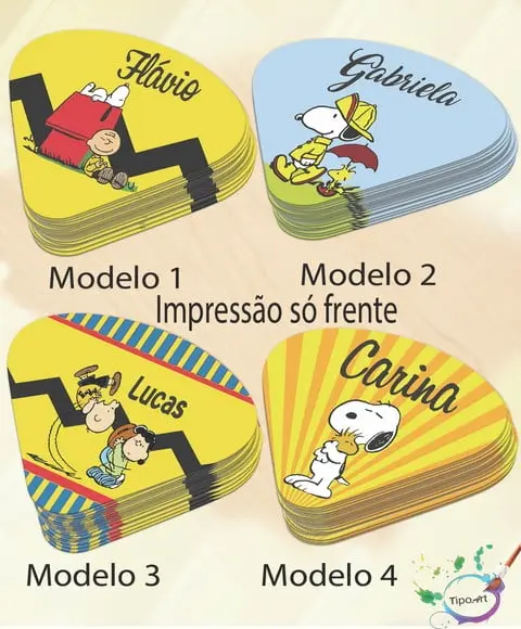 Ventarolas Personalizadas-snoopy