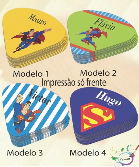 Ventarolas Personalizadas-super Homem