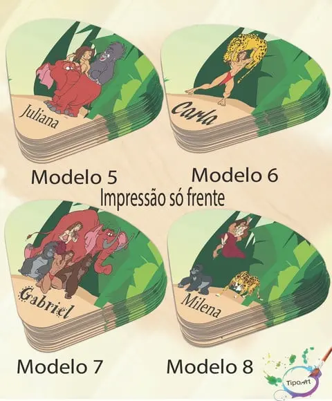 Ventarolas Personalizadas-tarzan