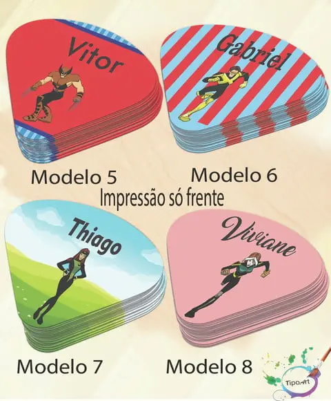Ventarolas Personalizadas-x Mens