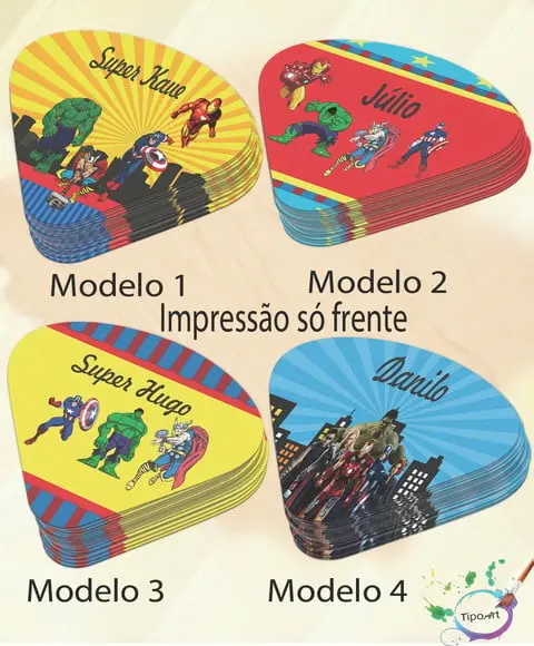 Ventarolas Personalizadas-vingadores