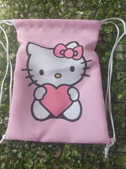 15 Unid Mochilinha Hello Kitty Envio Imediato