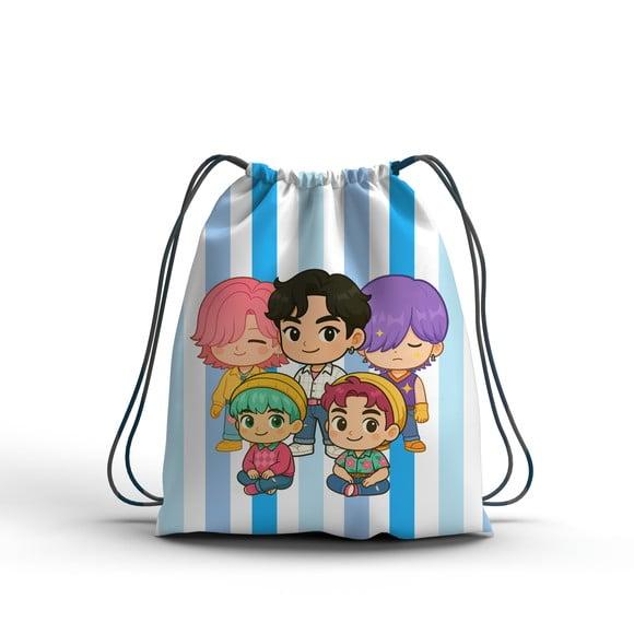 22 Uni Mochilinha Lembrancinha Guerreiras do Kpop 19x25