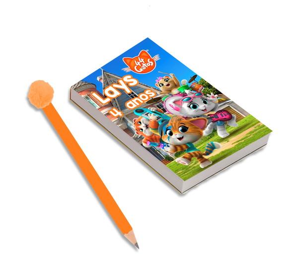 Bloquinho para Rascunho 44 Gatos