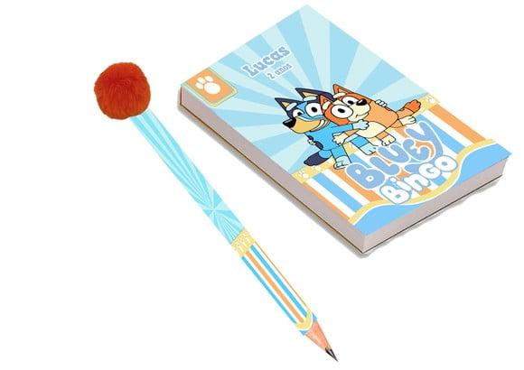 Bloquinho para Rascunho Bluey e Bingo