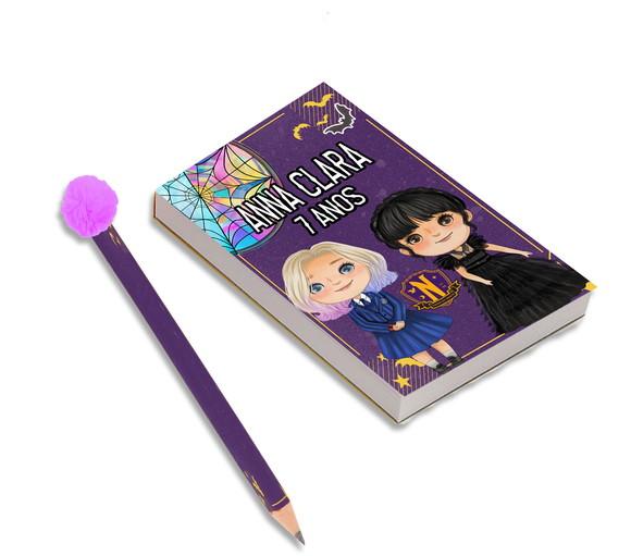 Bloquinho para Rascunho Wandinha( Somente o Bloco )